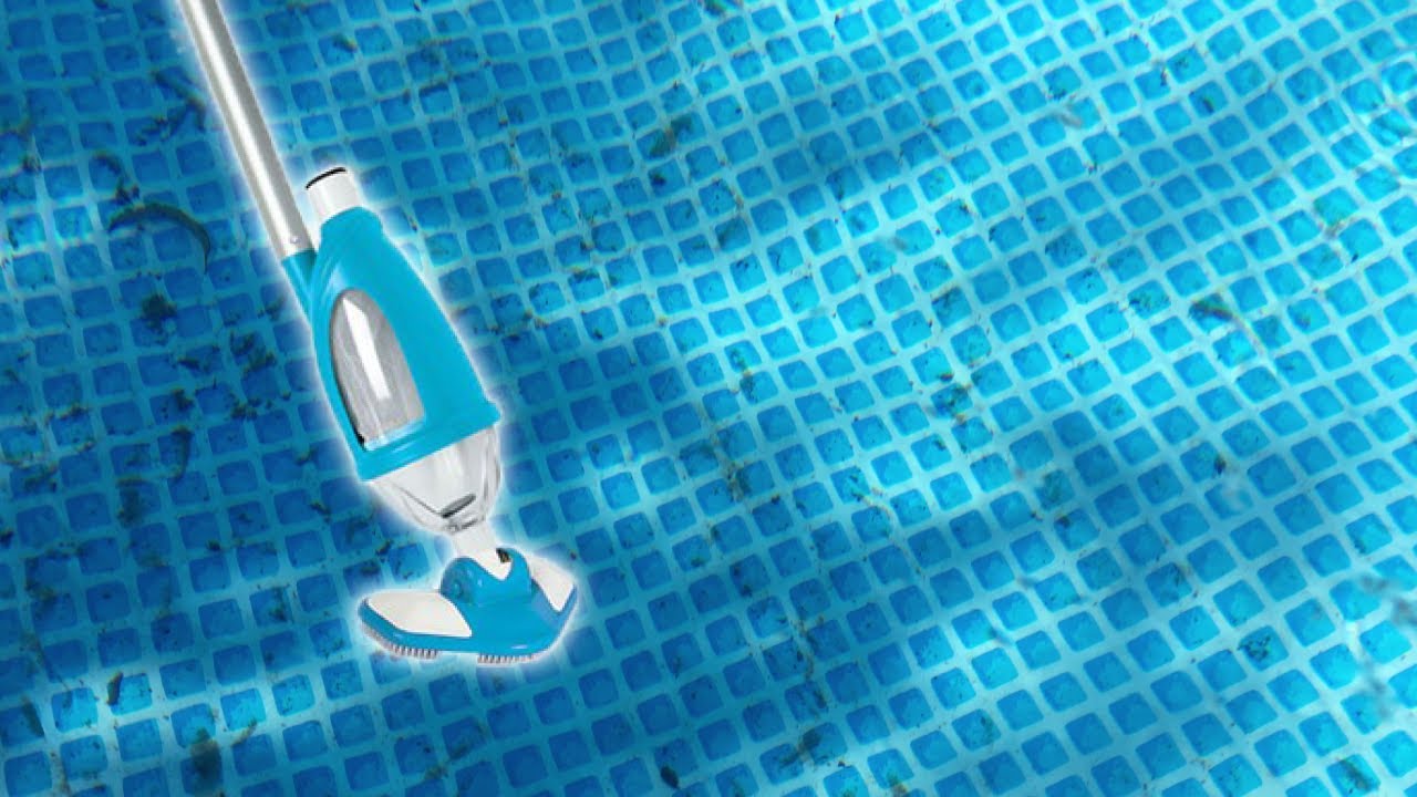 LIMPIAR EL FONDO de la piscina con el Limpiafondos manual Intex. 🧽 Guía para un resultado perfecto 👌