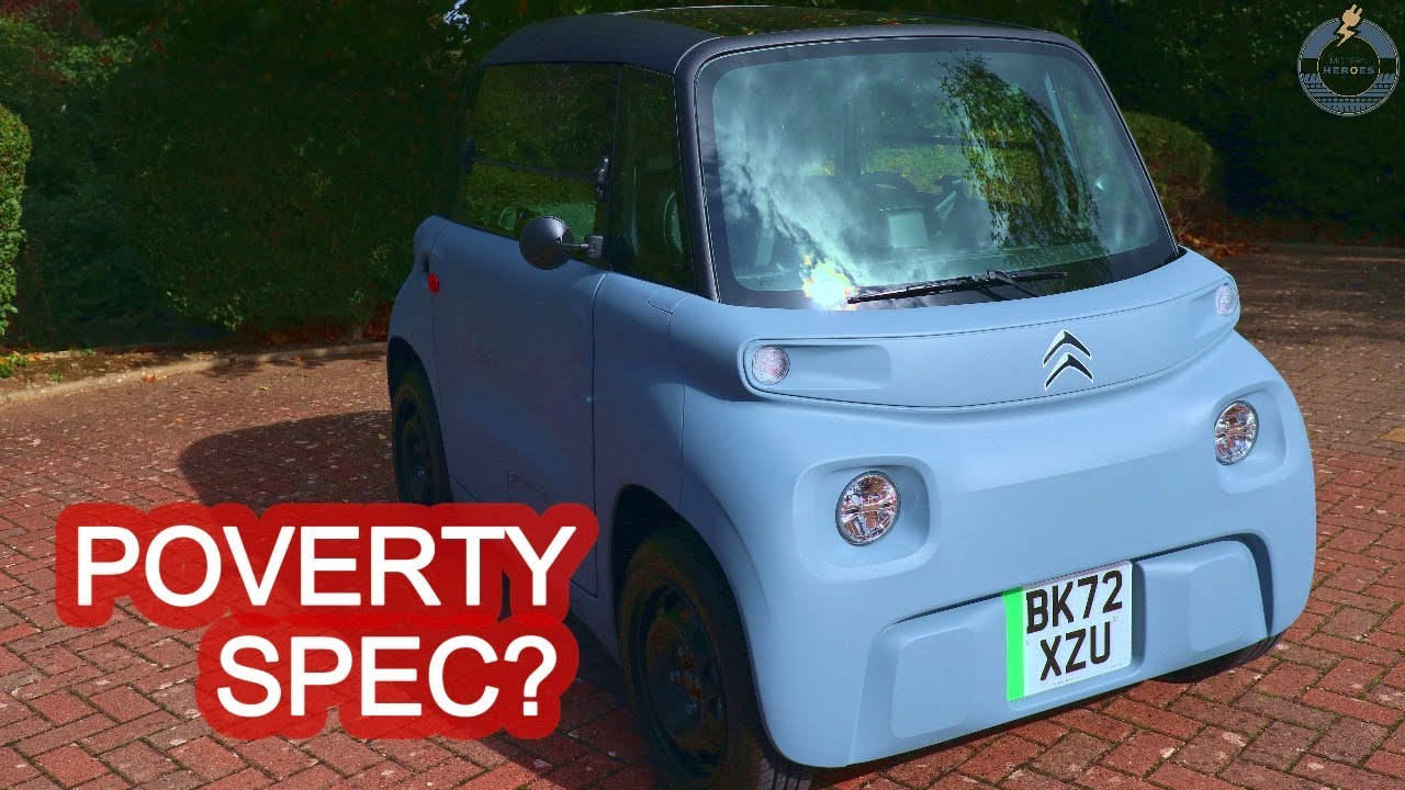 A closer look at the £7695 BASE MODEL Citroen Ami! - YouTube