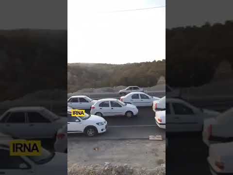 هكذا كان الوضع في منفذ مهران الحدودي