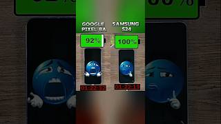 google pixel 8a vs Samsung s24 charging test