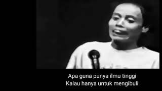   Asli Original Wiji Thukul Puisi Apa Guna