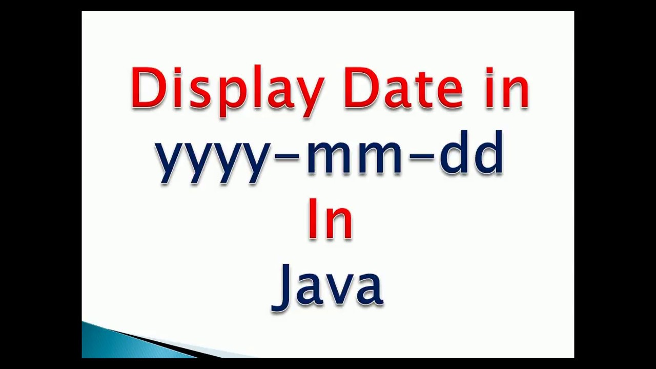 Display date