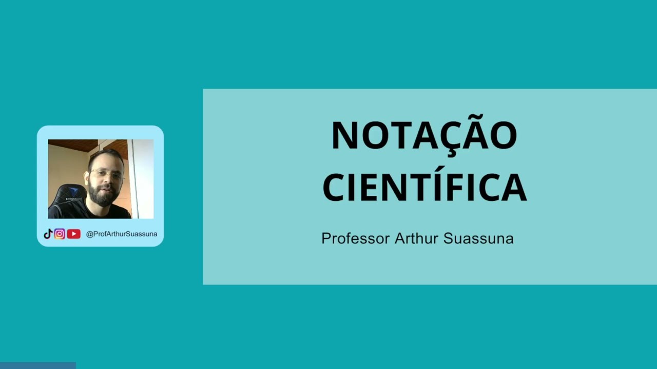 Notação científica - Aula 3 - Exercícios de divisão