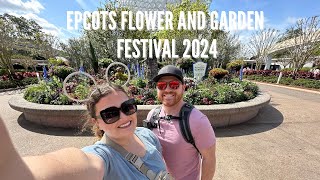 Disney's Epcot Flower and Garden Festival March 2024 | Checking into Disney's French Quarter Resort!
