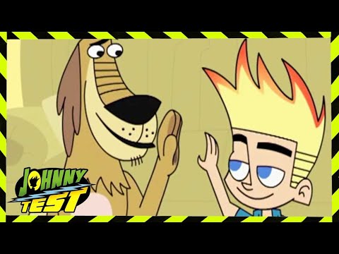 Johnny Test S2 Bölüm 25: Johnny vs. Smash Badger 3 // Johnny Bee İyi | Çocuklar için Videolar