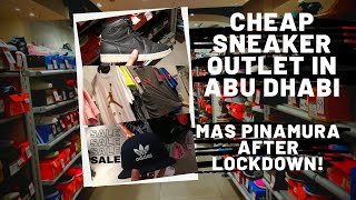 BELOW SRP NA, BINAWASAN PA! | MURANG SNEAKER OUTLET SA ABU DHABI + GROCERY WITH ESMI