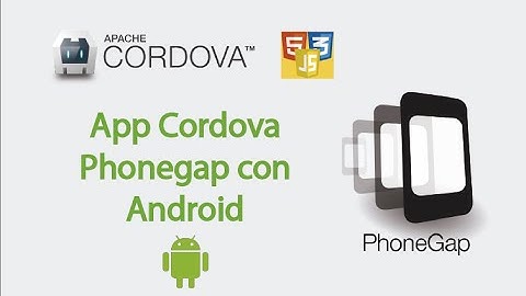 Compilar aplicación cordova phonegap para Android #2