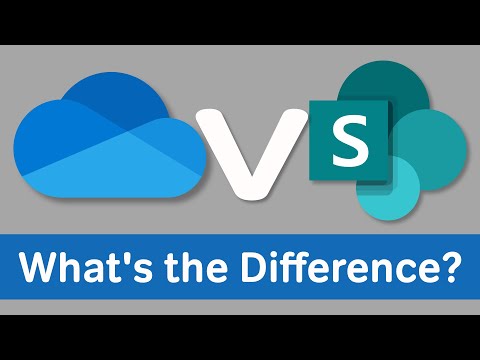 Storing Files in OneDrive or SharePoint - Whats the Difference?