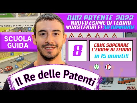 COME FARE UNA SCHEDA ESAME IN 15 MINUTI - IL RE DELLE PATENTI - pt.8