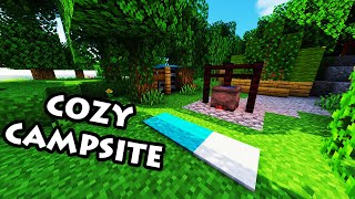 Minecraft Tutorial #36 - How to Build a Cozy Campsite (HD)