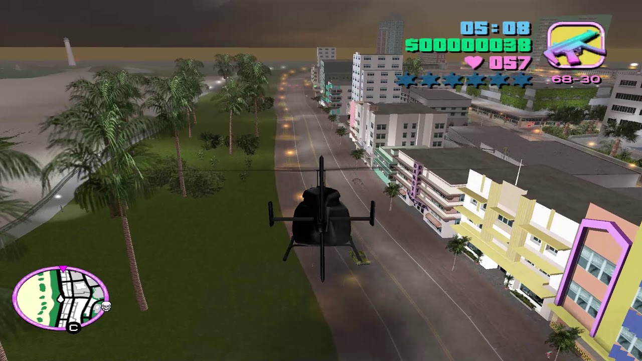 GTA VC How to ride on exploded vehicle YouTube