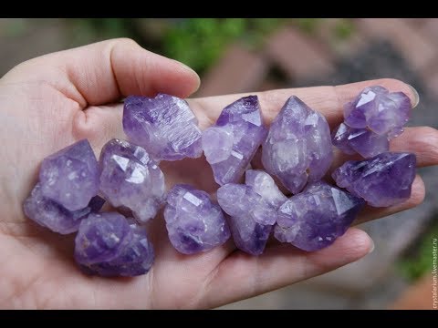 Охота за аметистами на копях у Мурзинки Search for amethysts in the Ural mountains