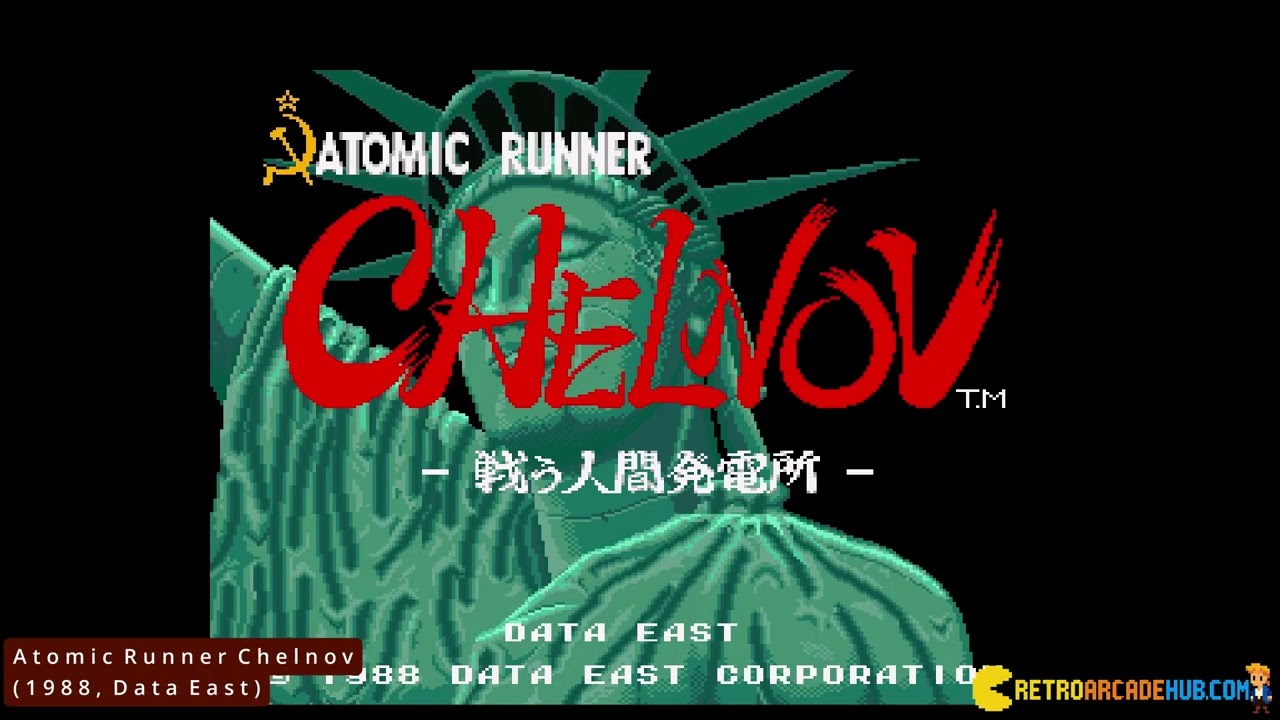 Atomic Runner Chelnov (1988, Data East) for ARCADE - YouTube