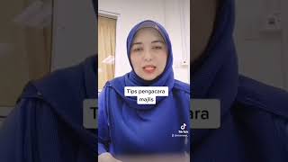 Emcee : Tips - tutup majlis dengan Mutiara Kata