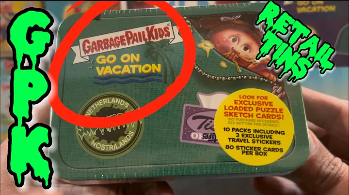 How many Garbage Pail Kids Go On Vacation Retail Tins does it take to complete the set?!