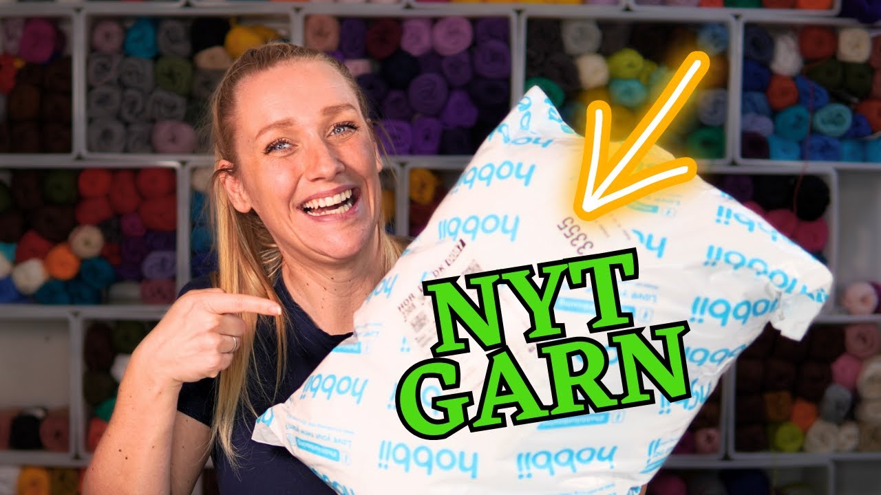 HOBBII har fået NYT GARN!! - Honey Bunny Big