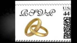 USPS 2009 Wedding Rings Postage Stamps For Invitations USPS 2009 Wedding Rings Postage Stamps For Invitations