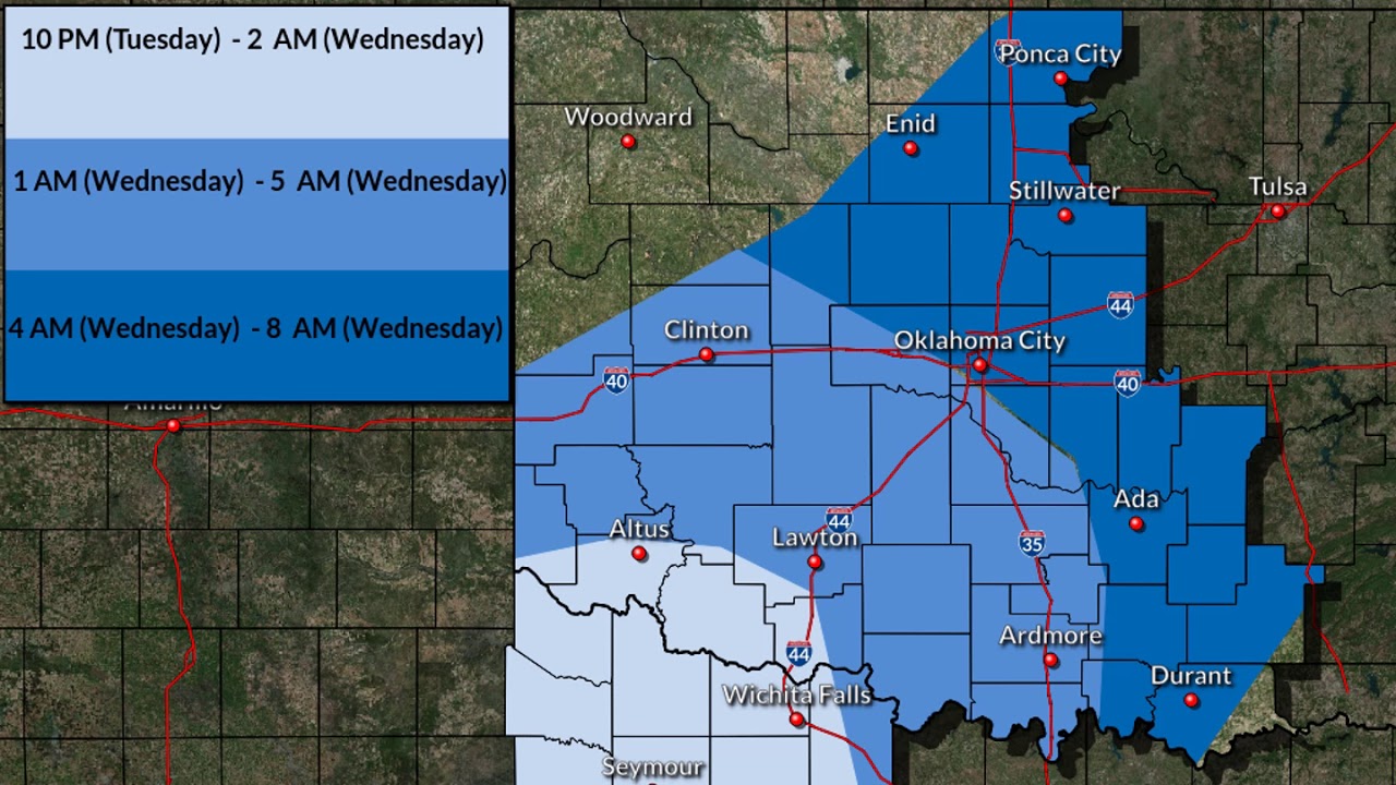 Wichita Falls school closures, cancellations, delays due to snow