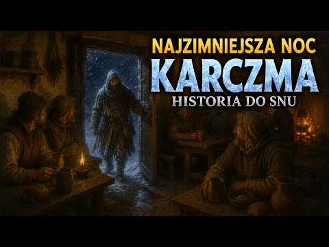 Najzimniejsza NOC w ŚREDNIOWIECZNEJ KARCZMIE - Historia do snu..