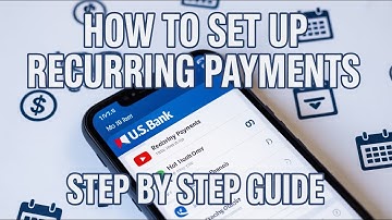 How to Set Up Recurring Payments in U.S. Bank App - Auto Payment Tutorial 2025