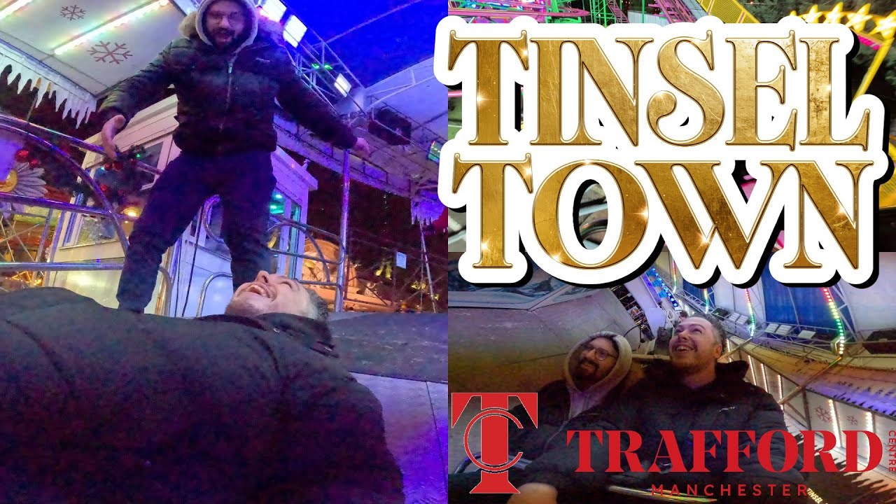 AXL HITS THE DECK AT TINSEL TOWN | CHRISTMAS AT THE TRAFFORD CENTRE | FUNFAIR VLOG | POV