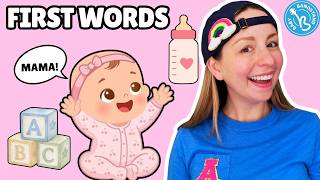 🎤🎸 TOP 5 FIRST WORDS FOR BABIES & TODDLERS | Learn With Ms Alyssa I Baby Bandstand: The Show Ep 1 🎸🎤