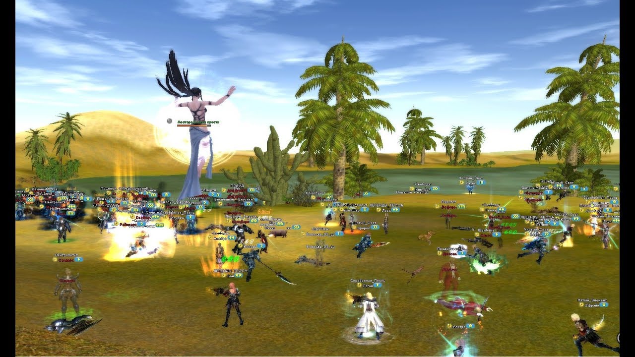 Shaiya / Теос: Продолжение истории. Ивент - Сражение в Великой пустыне 2018-03-18