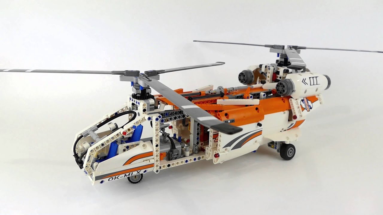 Technic Tandem Rotor Helicopter - Official Model - YouTube