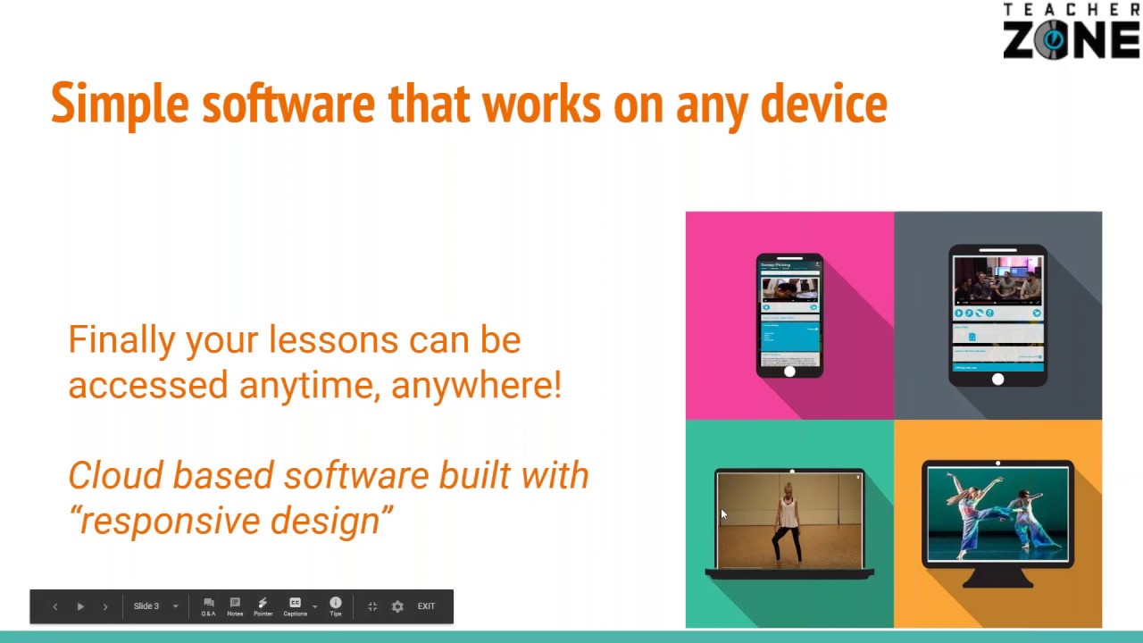 TeacherZone Dance Studio Demo YouTube