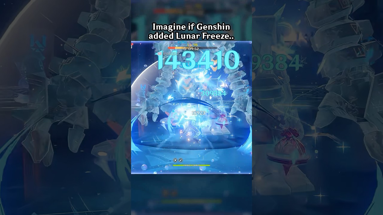 Imagine If Genshin Added Lunar Freeze..