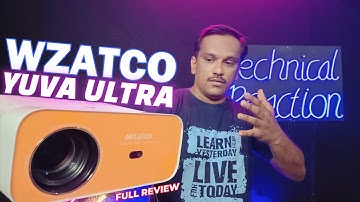 Wzatco Yuva Ultra Projector Unboxing & Review !! Best Budget Projector Under 17K !! @Phoenix414