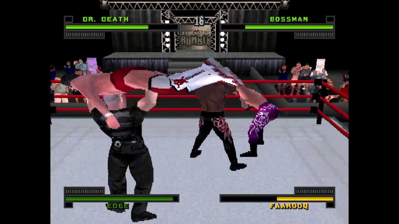 WWF Attitude PS1 Royal Rumble