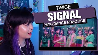 RETIRED DANCER'S REACTION+REVIEW: TWICE "Signal" M/V+Dance Practice!