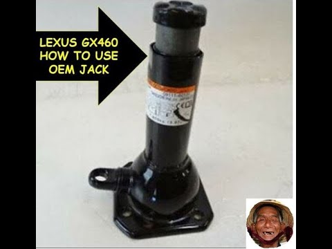 Lexus GX460 OEM hydraulic jack setup - YouTube