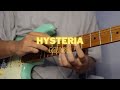 Hysteria - Muse (Guitar Cover)