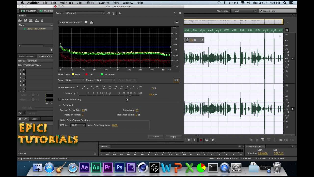 EPIC! Tutorials - Better Audio with Adobe Audition - YouTube