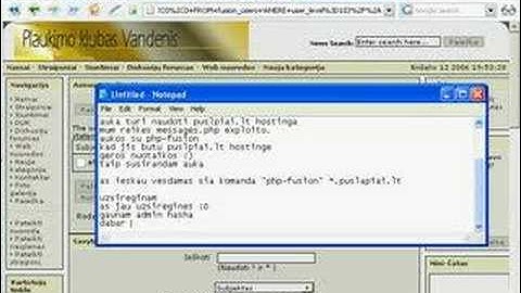 PHP-Fusion exploitas
