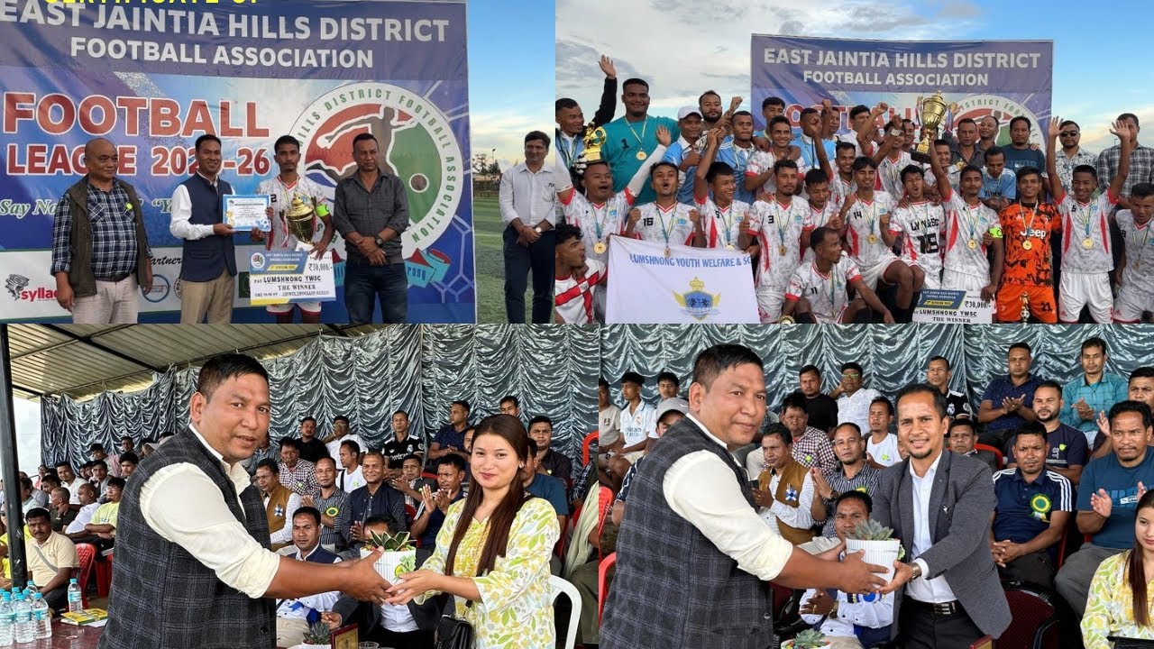 lumshnong ywsc 2nd division celebration time 