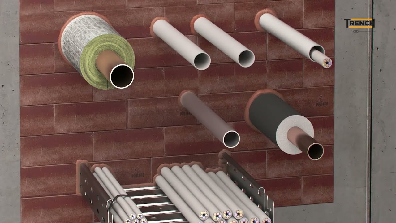 Trench/OBO Bettermann: Passive Fire Protection Foam Block (PYROPLUG)