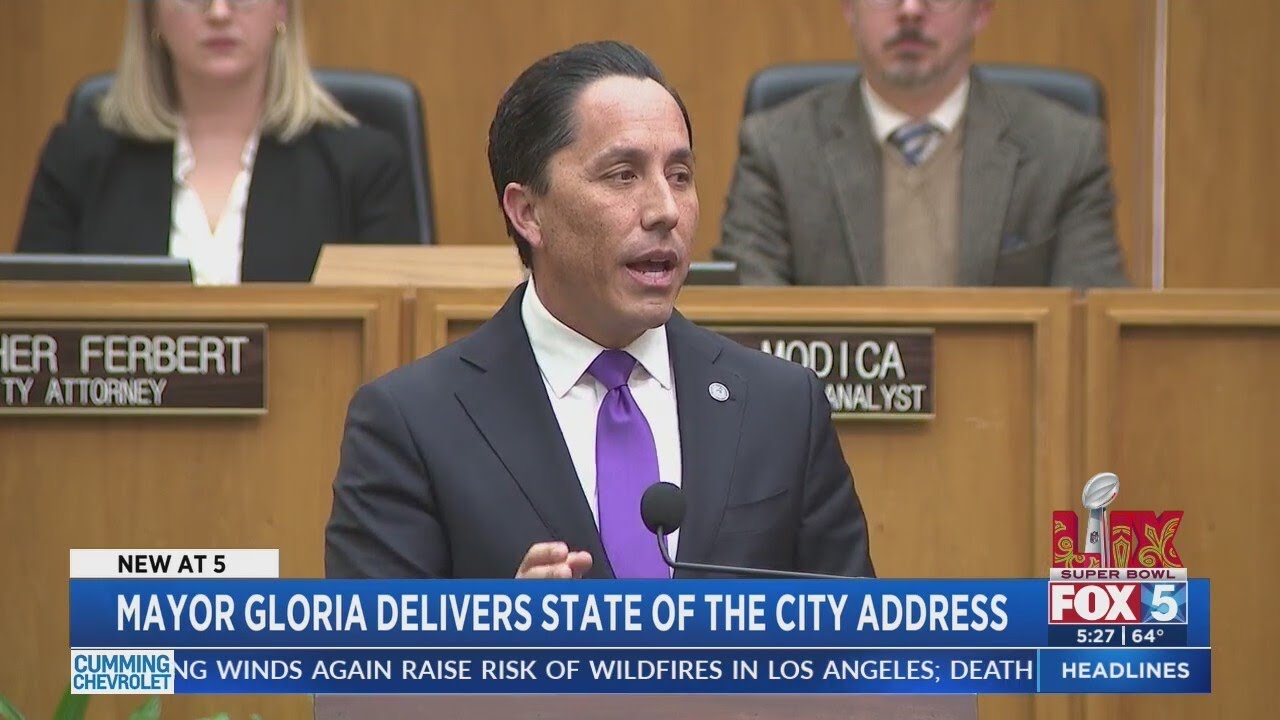 Todd Gloria delivers State of the City address - YouTube