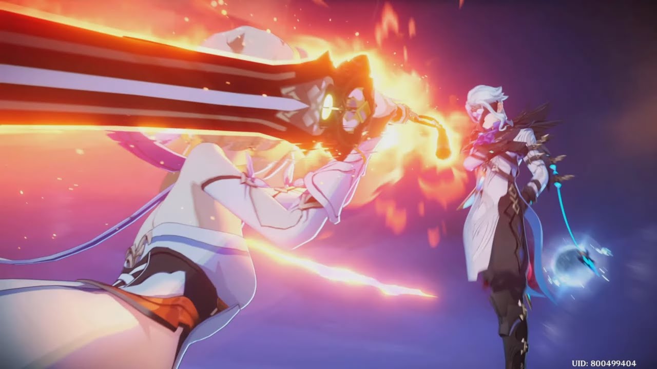 原神 旅人 VS  博士 ドットーレ CV 関俊彦