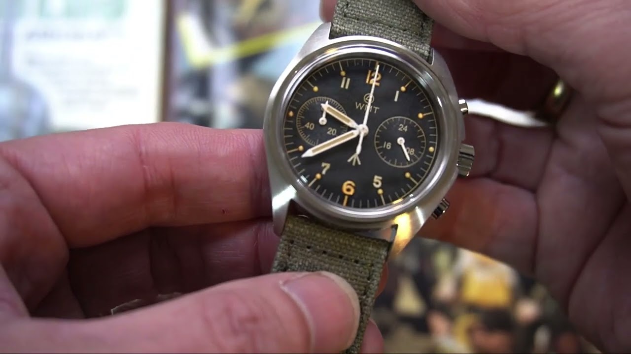 時計 WMT  Air Force - Aged Edition WMT WATCH Royal Air Force – Aged Edition / ( Military Canvas Strap