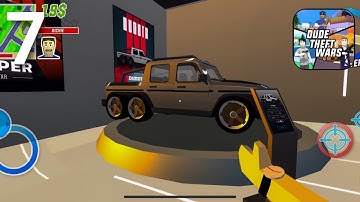 Dude Theft Wars - Gameplay Walkthrough Part 7 - Singleplayer: Exploring the Village (iOS, Android)