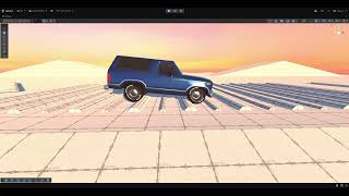 Vehicle Drive Physics for Unity3D - Physics Test