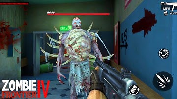 Zombie Frontier 4 Area 1 Boss Fight _ Android GamePlay