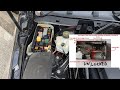 mercedes w204 ESL FAIL STUCK? use this trick BYPASS and JUMP START YOUR CAR