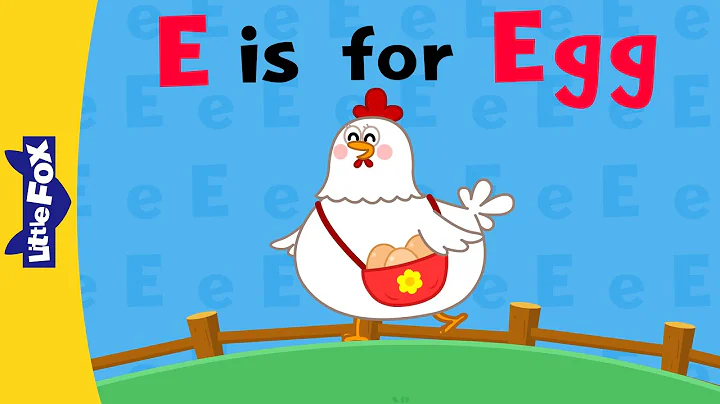 E is for Egg! | Phonics for Kindergarten | Alphabet Sounds and Songs | Learn English Letters