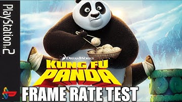 Kung fu Panda PS2 Frame Rate Test