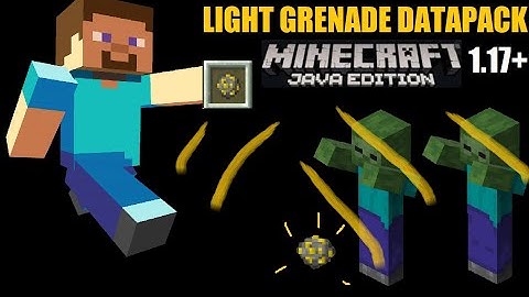 Light Grenade Datapack 1.17+