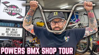 BMX ONLY Bike Shop & Mail Order! - Powers BMX Shop Tour